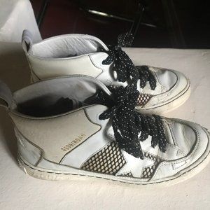 Golden Goose leather high top sneakers, size 35